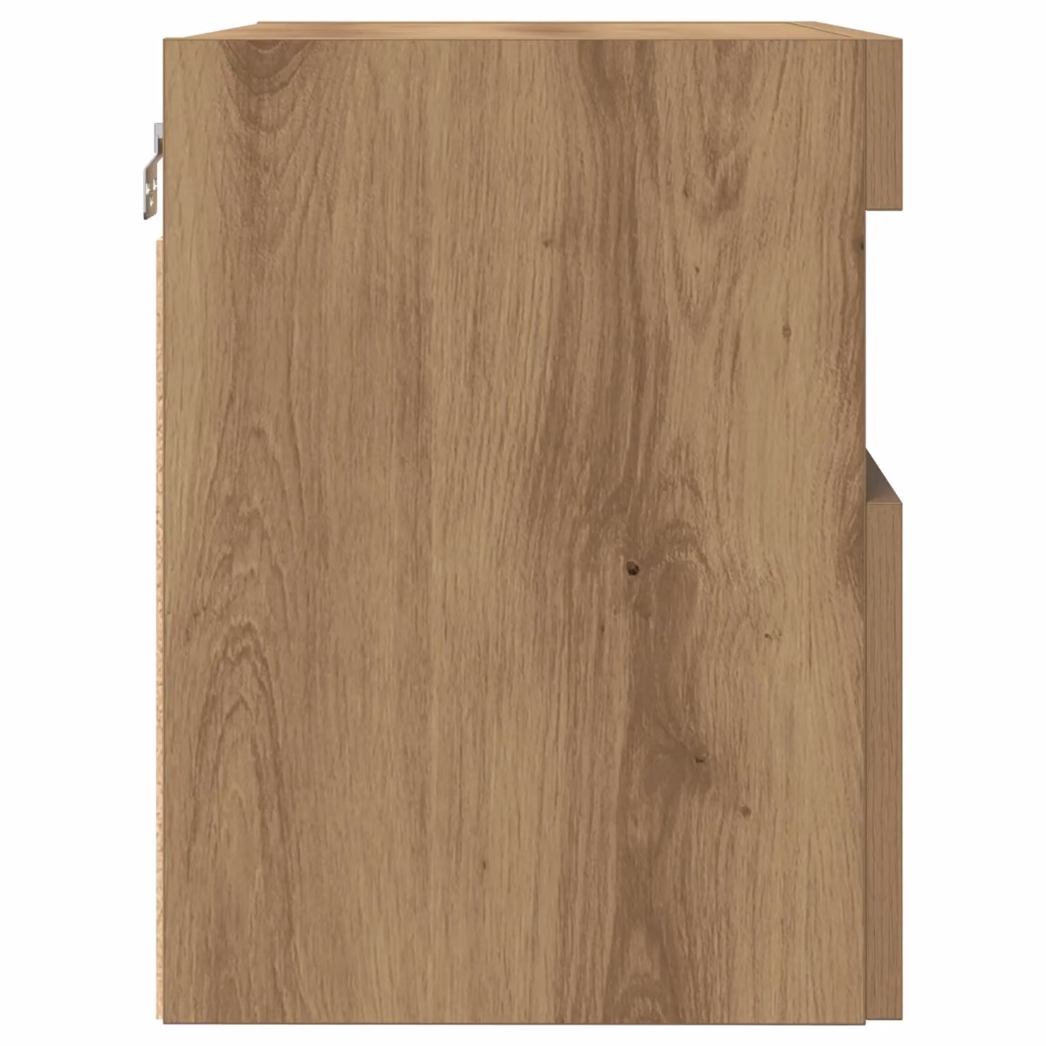Berkfield Home Artisan Oak TV Wall Cabinet with Integrated LED Lights, Brown, W/D/H: 60 x 40 x 40 cm – 4