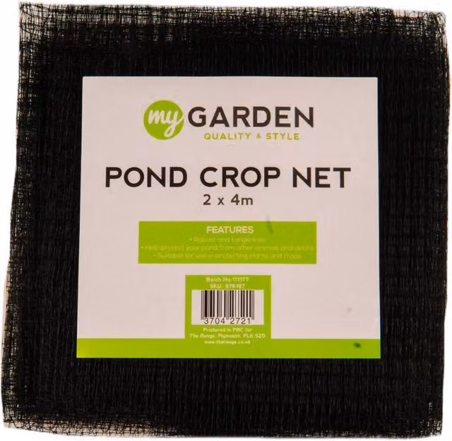 My Garden Black Plastic PE Pond Crop Net