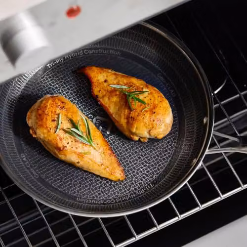 Tower Geo-Clad 24cm Ceramic and Stainless Steel Hybrid Frying Pan – 4