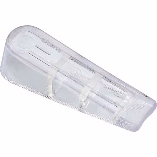 Hiatt Hardware Anti-Slip Rubber Door Stop, Transparent, 13.5 cm – 2