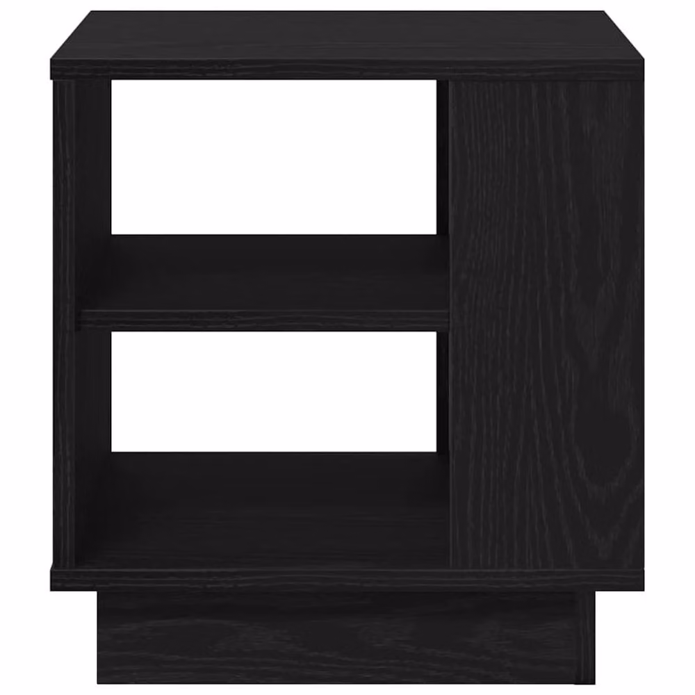 Berkfield Home Elegant Square Coffee Table in Black Oak, W/D/H: 40 x 40 x 43 cm – 4
