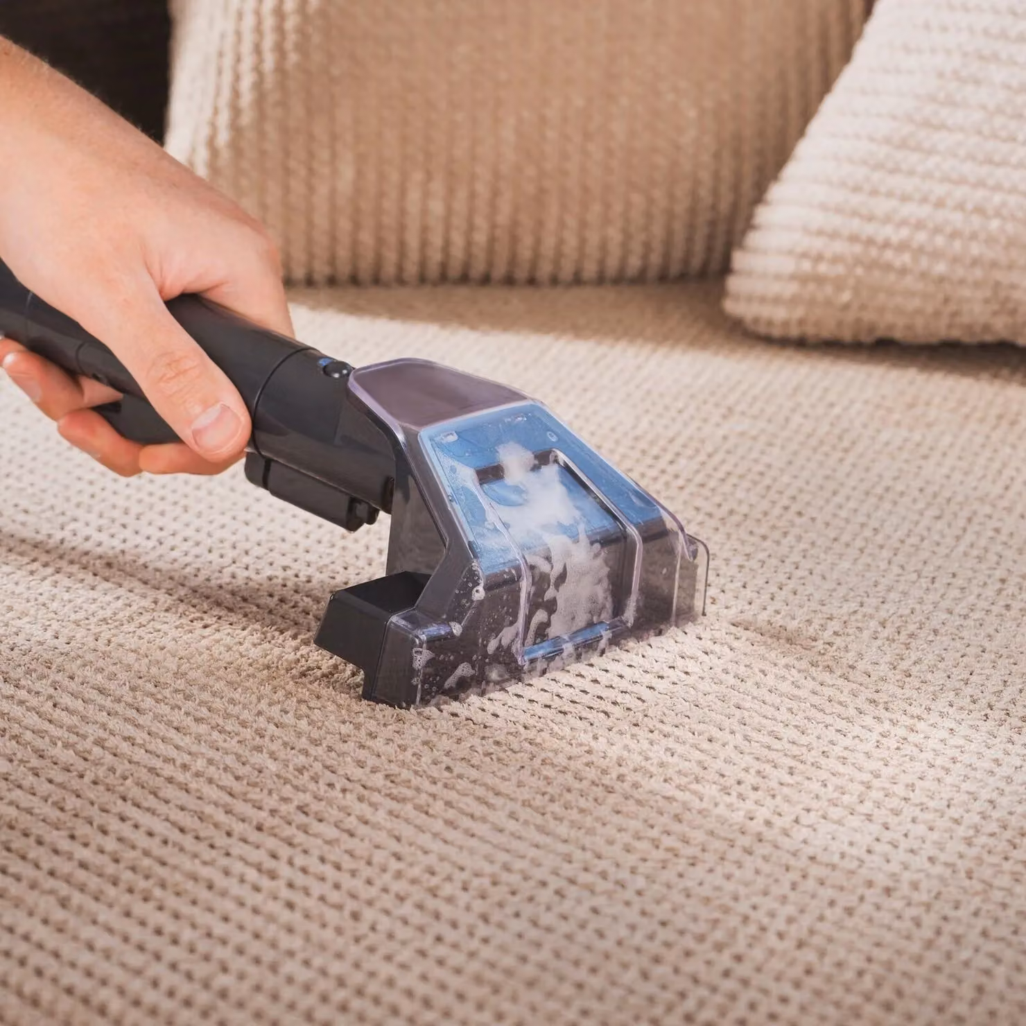Cooks Professional Zennox Spot Buster Portable Carpet and Upholstery Cleaner in Black – 3