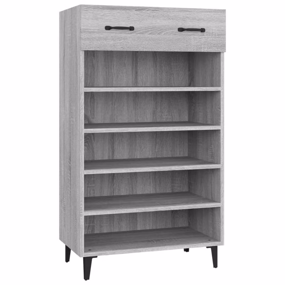 Berkfield Home Grey Sonoma Shoe Cabinet W/D/H: 60 x 35 x 105 cm – 2