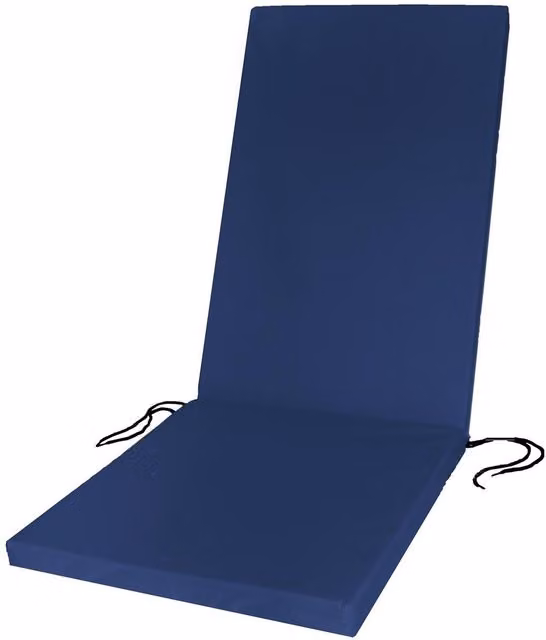 Roseley Water Repellent High Back Chair Pads in Navy Blue