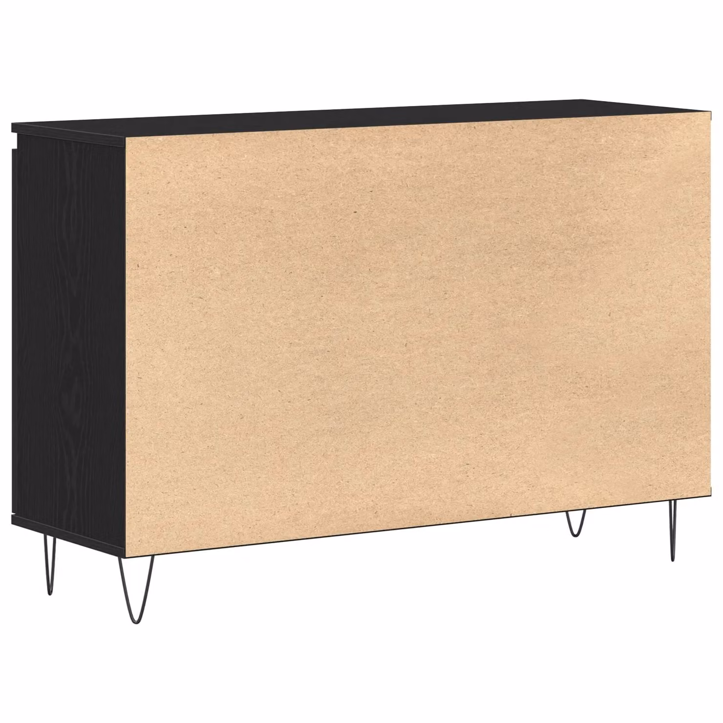 Berkfield Home 101 Sideboard in Black Oak, W/D/H: 5 x 35 x 70 cm – 3