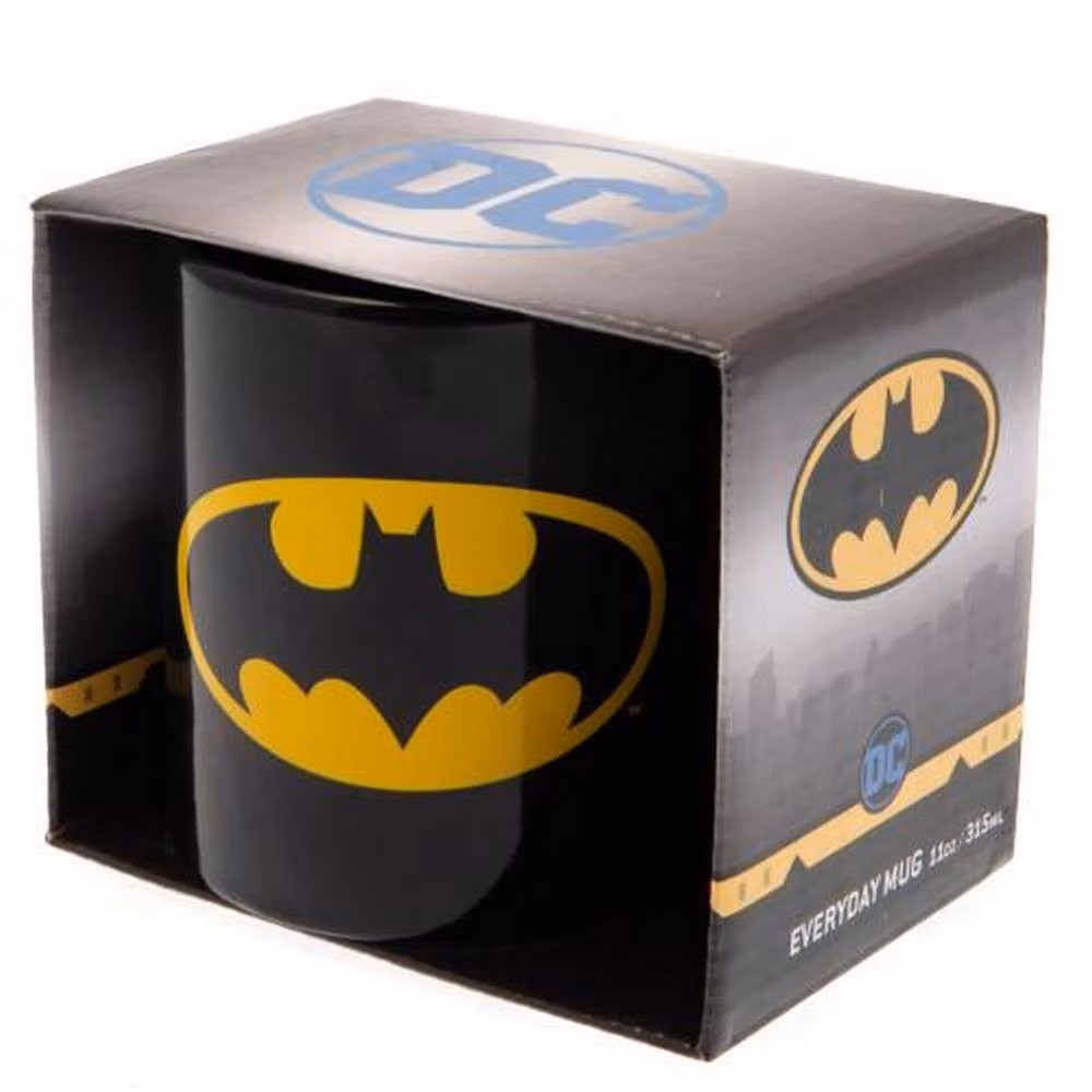 Batman Ceramic Mug in Black and Yellow – 4