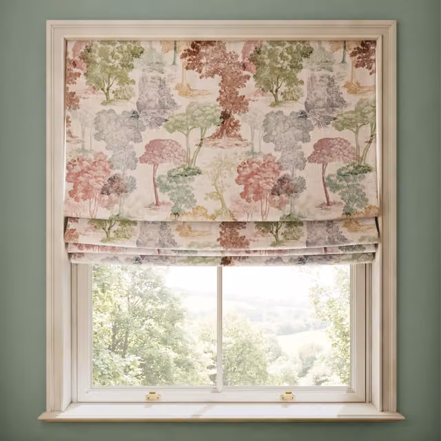 House of Hackney Dendrophilia Cotton Linen Floral Blind in Multicolour