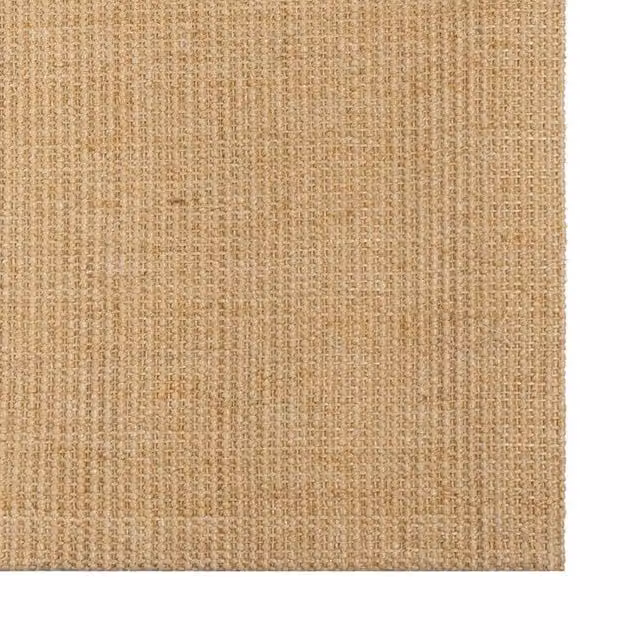 Berkfield Home Natural Sisal Rug in Beige, W: 80 cm, D: 100 cm