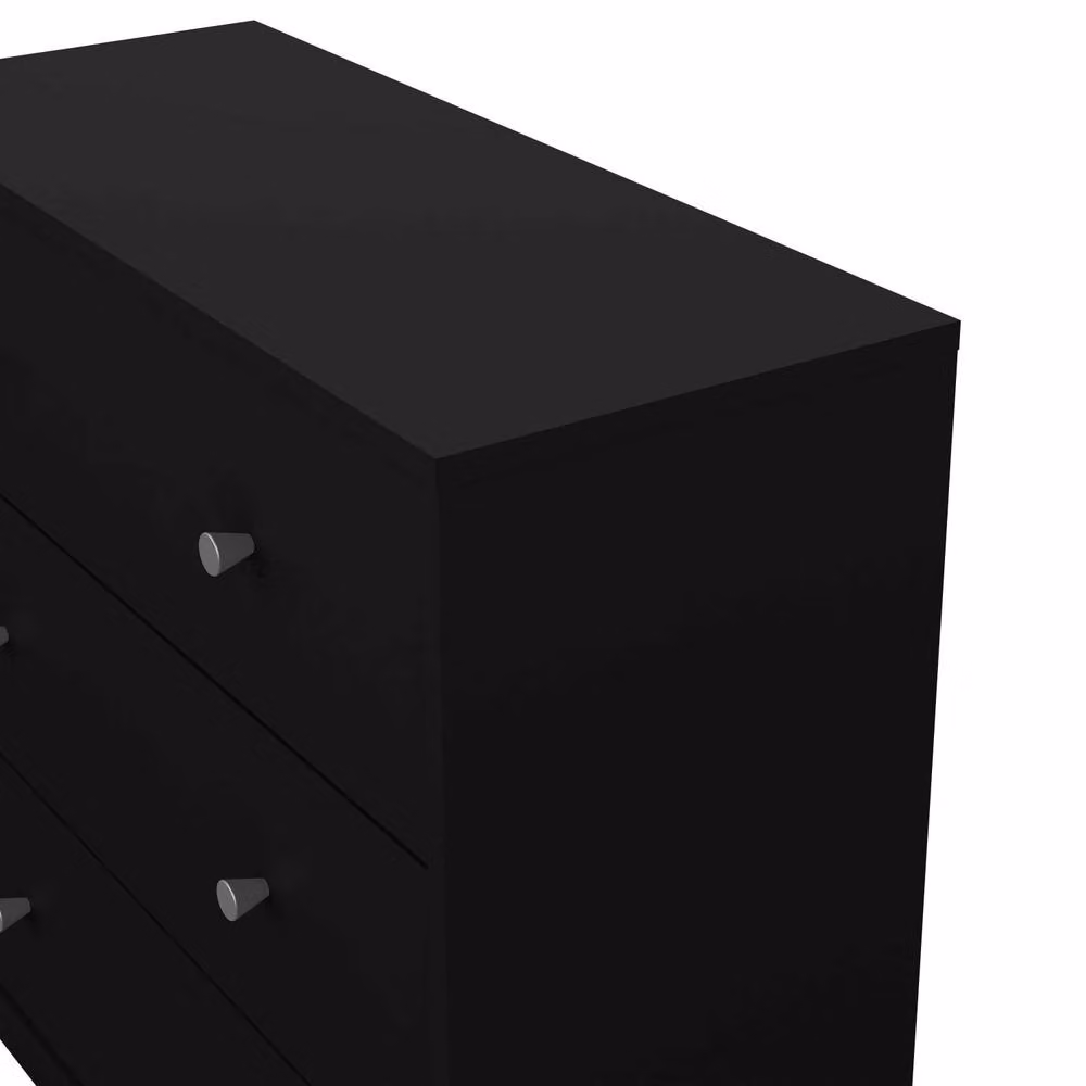 Wyld Haus Tainan Black 3 Drawer Chest – 4