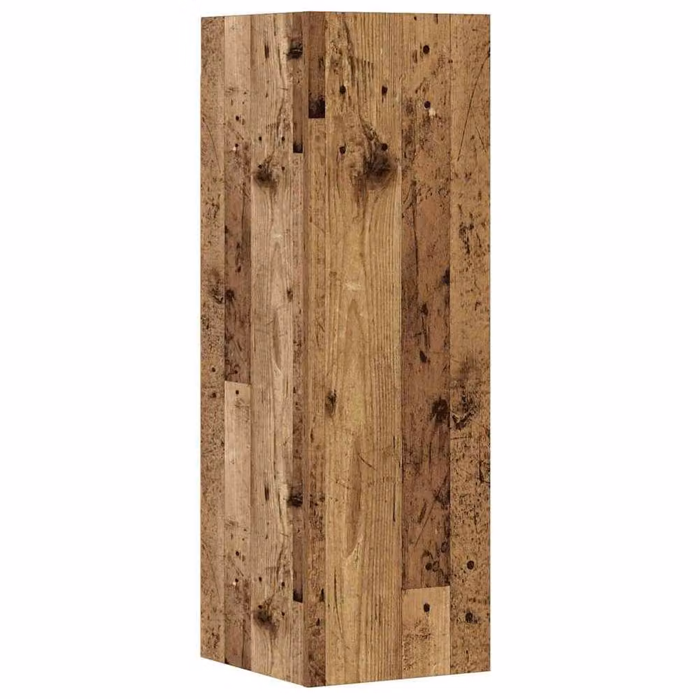 Berkfield Home Classic 5 Piece Wall-mounted TV Cabinet Set in Brown Engineered Wood – 4