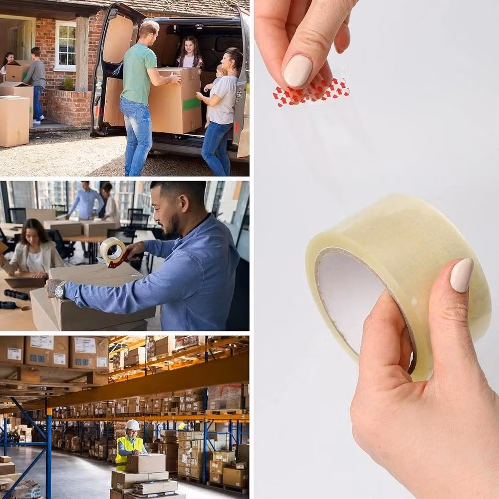 SPETLEK Transparent Multipurpose Packaging Tape, Width: 52 cm, Length: 1000 cm – 3