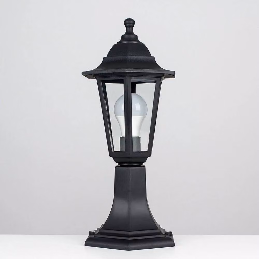FORGEVIO Black Classic Garden Lamp Post Lantern Light – 2