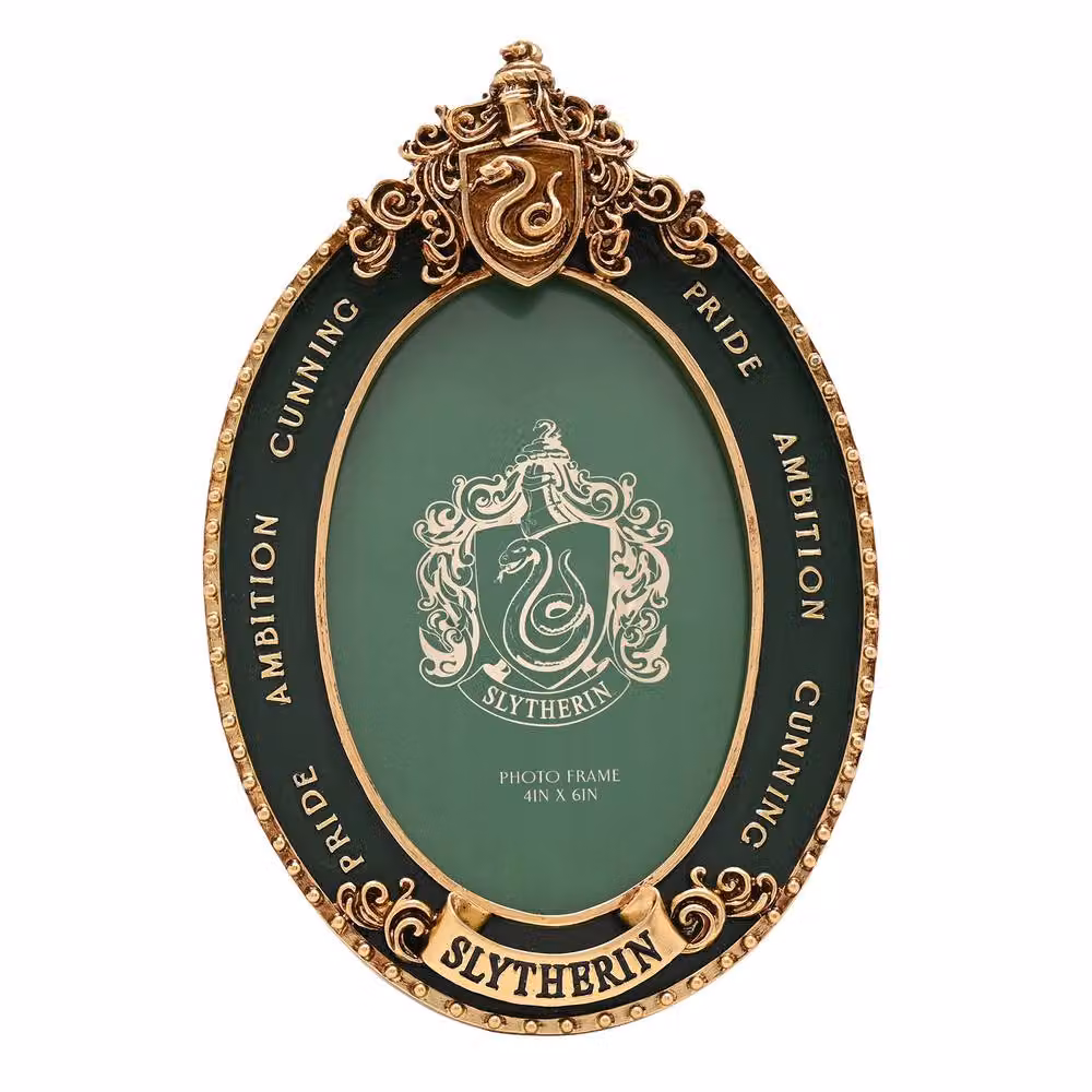 Warner Bros Harry Potter Alumni Single Oval Tabletop Photo Frame in Green – 3