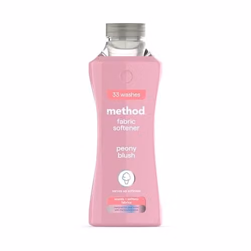 Method Fabric Softener Peony Blush, 0.99 l, Pink