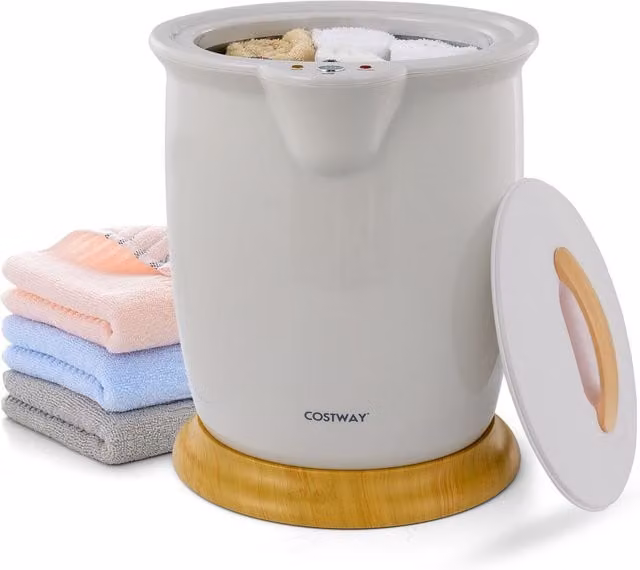 Costway Towel Warmer Bucket in Grey