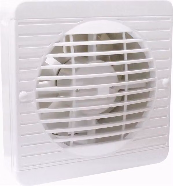 Airvent 150mm Axial Fan with Timer, Grey
