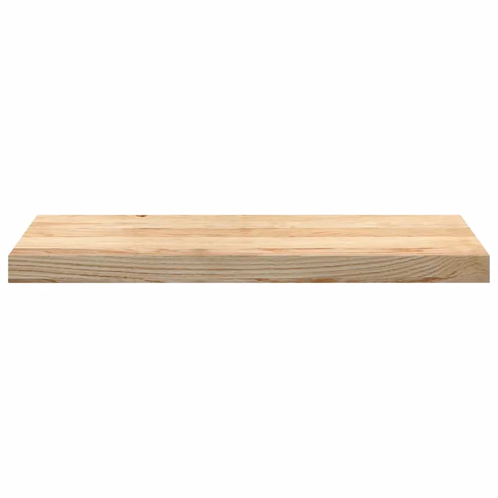 Berkfield Home Untreated Solid Oak Wood Window Sills, Brown, W/D/H: 70 x 25 x 2 cm, 2 Pack – 2