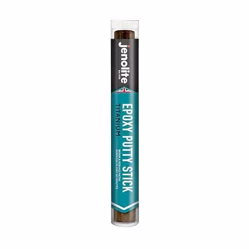 JENOLITE Titanium Industrial Strength Epoxy Putty Repair Stick, Grey, 112g – 1