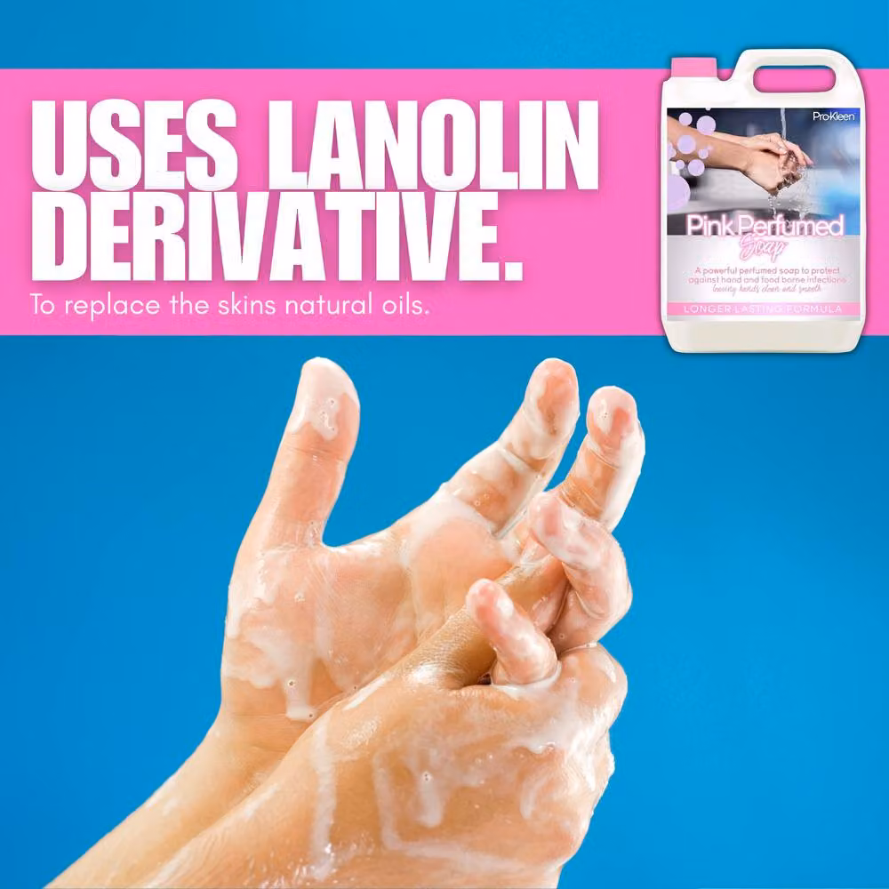 ProKleen Luxury Pink Pearlised Perfumed Hand Soap – 2