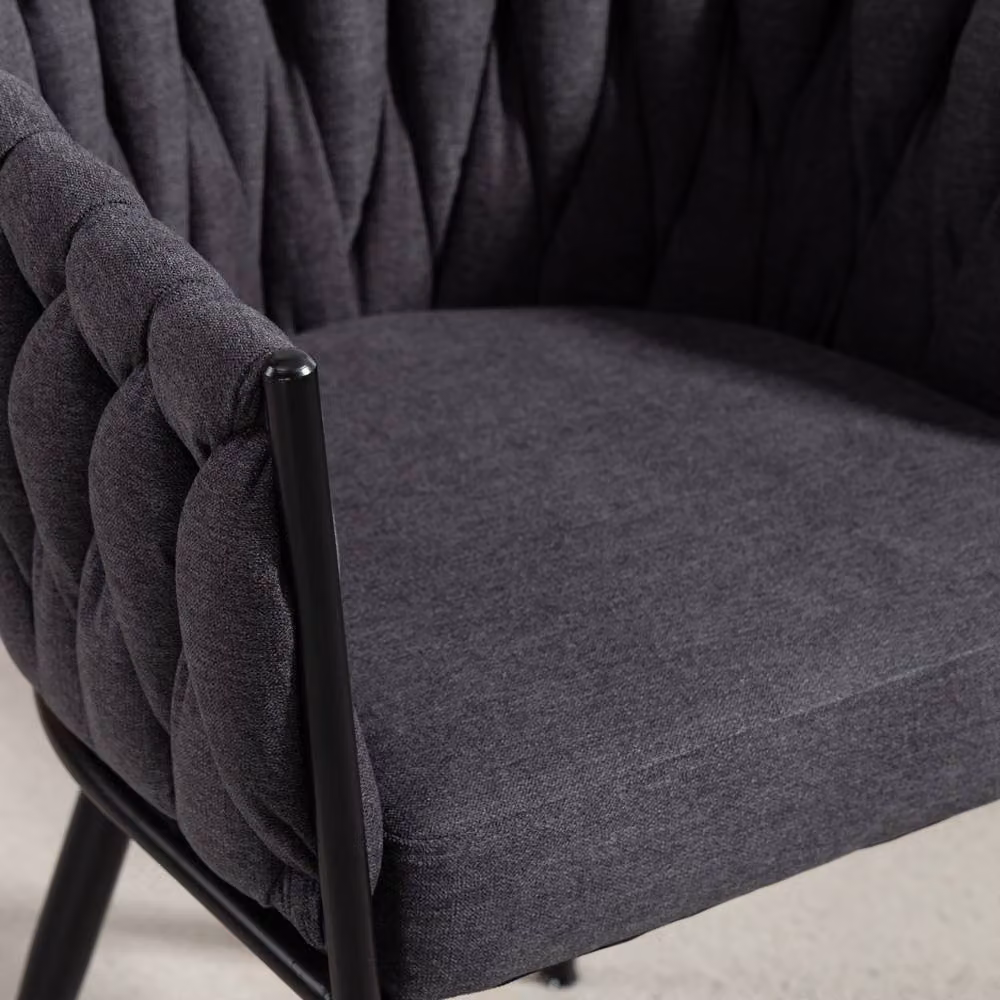 Artemis Home Aneta Fabric Accent Chairs, Set of 2, Grey – 2
