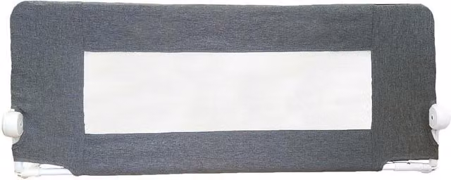 Safetots Foldable Mesh Bed Rail in Denim Grey, W: 140 cm, H: 60 cm
