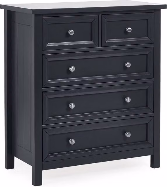 Cheshire Premium Solace 3 + 2 Drawer Chest in Anthracite Grey