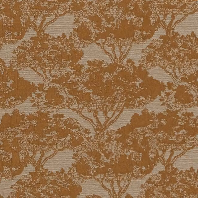 iLiv Kumo Fabric Saffron in Orange and Brown