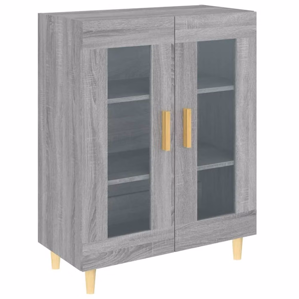 Berkfield Home Grey Sonoma Sideboard in Engineered Wood W/D/H: 69.5 x 34 x 90 cm – 2