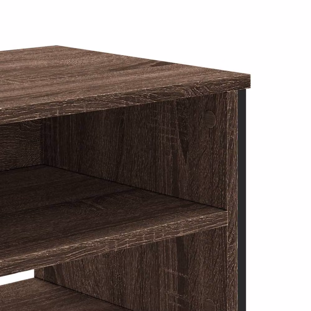 Berkfield Home Brown Oak TV Cabinet, W/D/H: 180 x 34 x 41 cm – 4