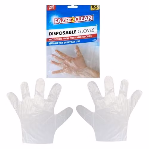 VFM e-Store Disposable Gloves in Transparent – 1