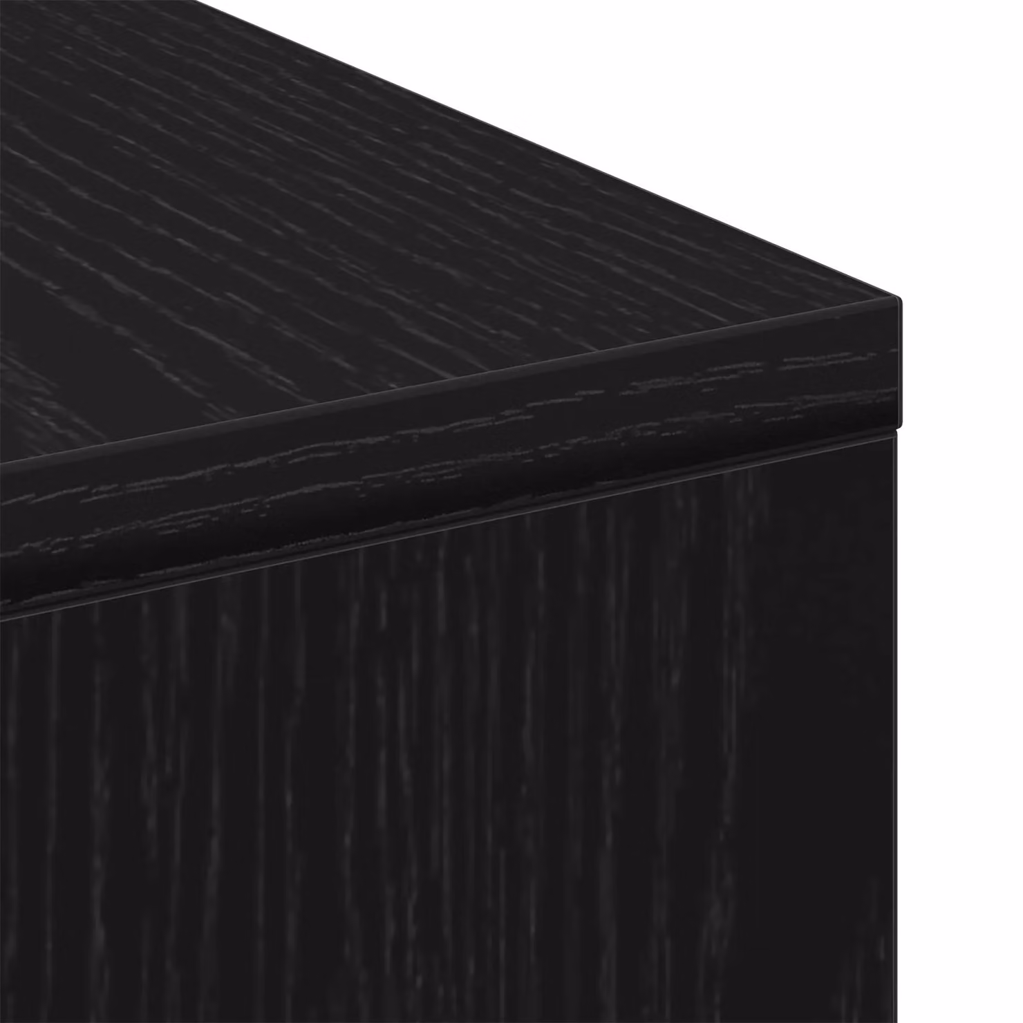 Berkfield Home Black Oak Coffee Table, W/D/H: 90 x 90 x 28 cm – 3