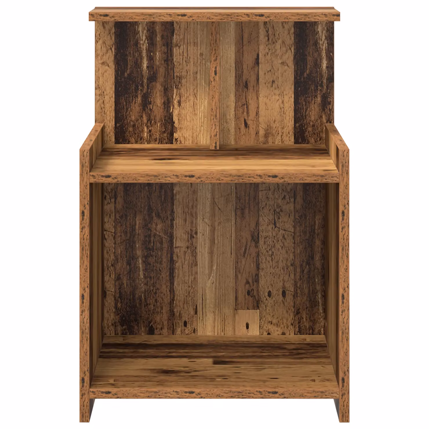 Berkfield Home Bedside Tables 2 Pack in Brown Old Wood, W/D/H: 40 x 35 x 60 cm – 5