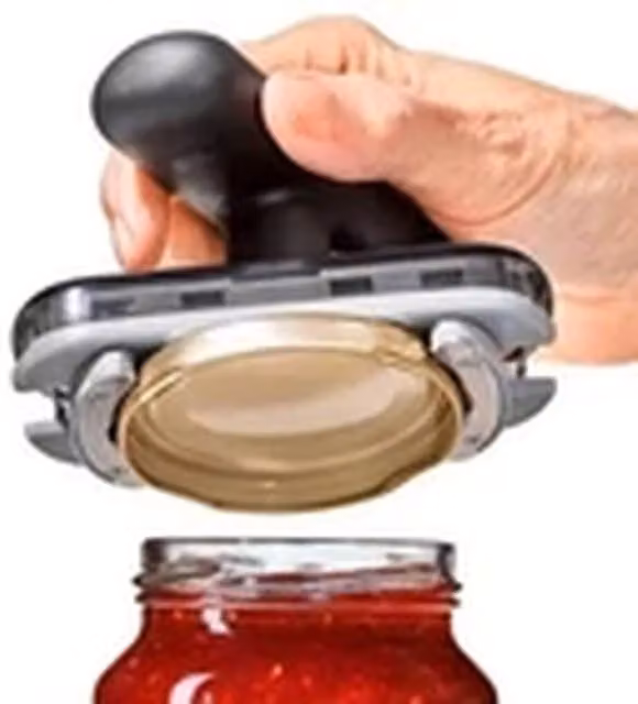 EONLION Easy-Grip Multi Opener with Ergonomic Grip in Black