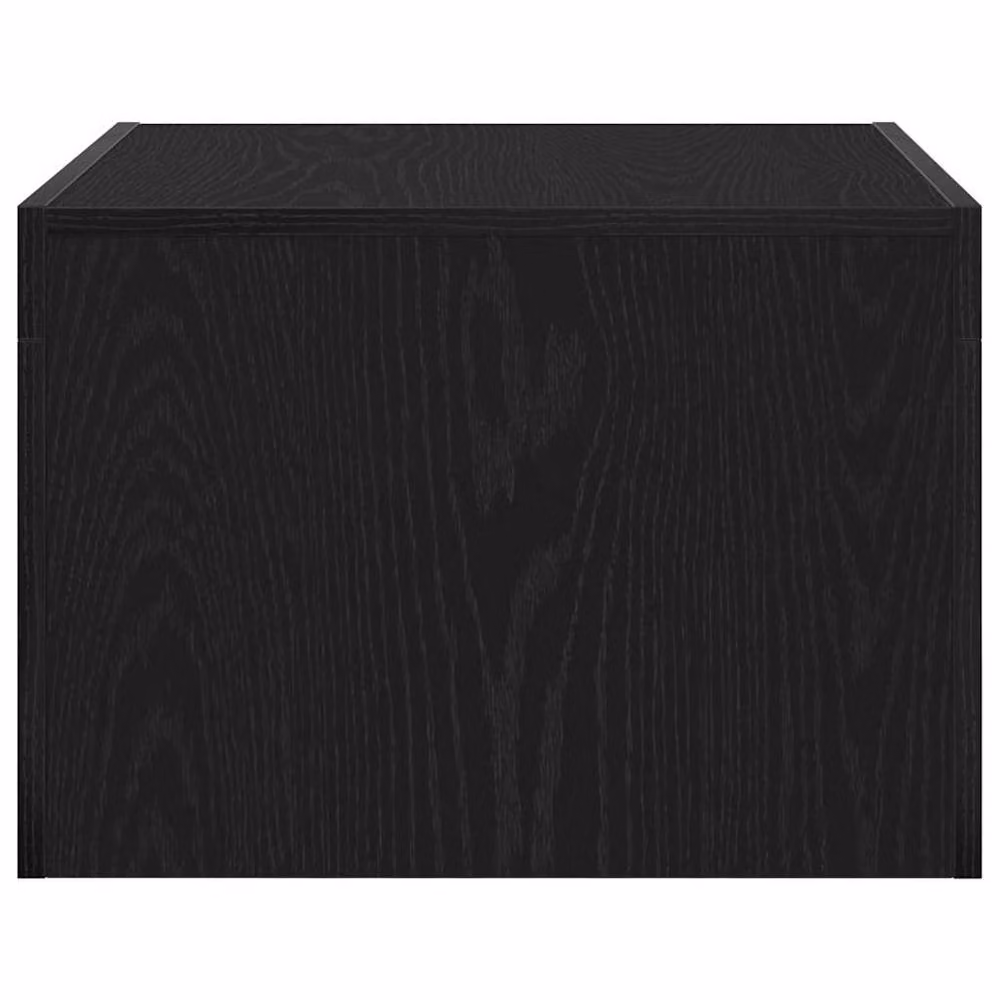 Berkfield Home Modern Square Coffee Table in Black Oak, W/D/H: 50 x 50 x 35 cm – 6