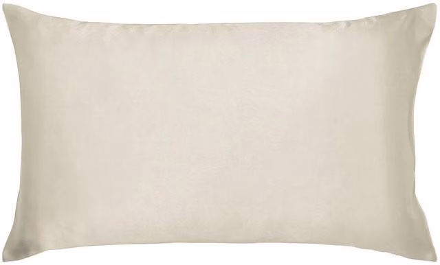 Morris & Co Silk Standard Pillowcase in White