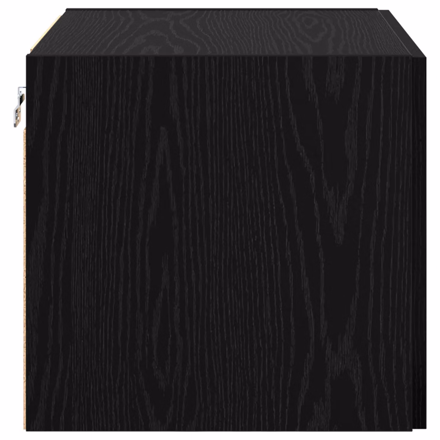 Berkfield Home Wall Mounted Cabinet in Black Oak, W: 50 cm, D: 42.5 cm, H: 40 cm – 4