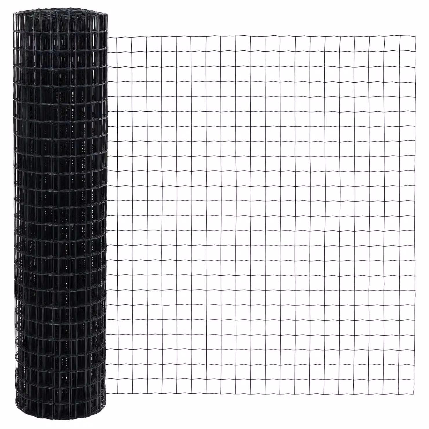 Berkfield Home Euro Fence Grey PVC-Coated Steel Fencing, H: 120 cm x W: 10 m – 3