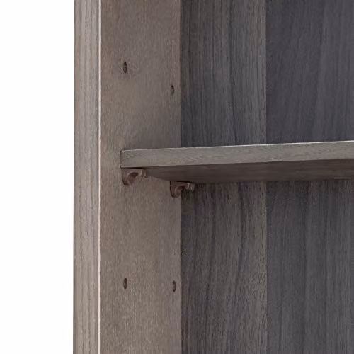 Teamson Home Russell Rustic Oak Wooden Wall Mounted Bathroom Medicine Cabinet with Mirrored Hinged Doors, W/D/H: 45.7 x 15.2 x 52.3 cm – 3