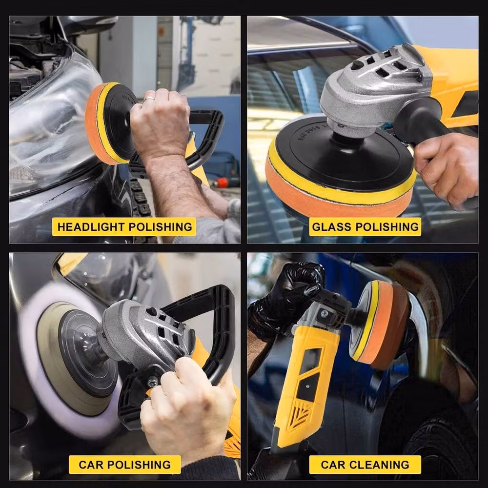 Nordara Variable 7 Speed Electric Car Polisher Sander in Yellow – 6