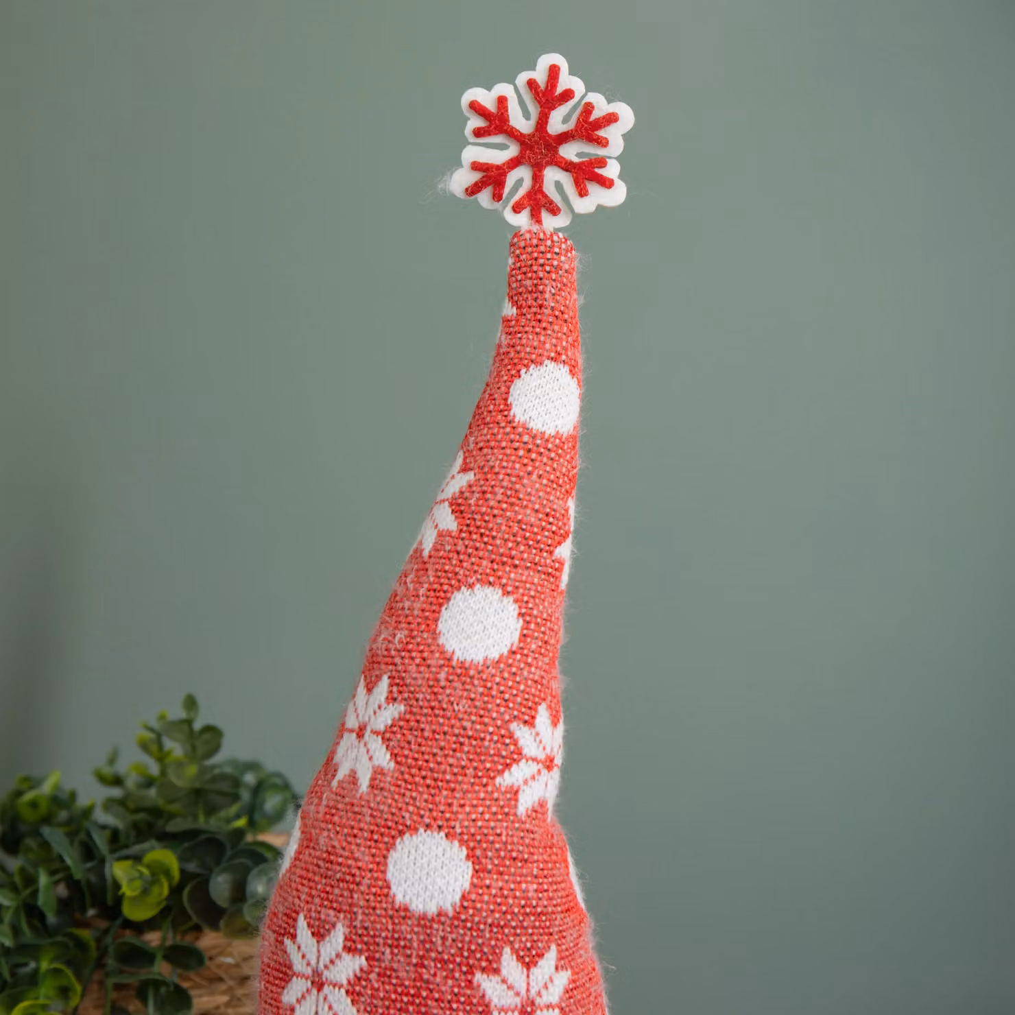 Samuel Alexander Red and White Battery Lit Christmas Gonk Decoration with Dangly Legs, Height: 69 cm – 4