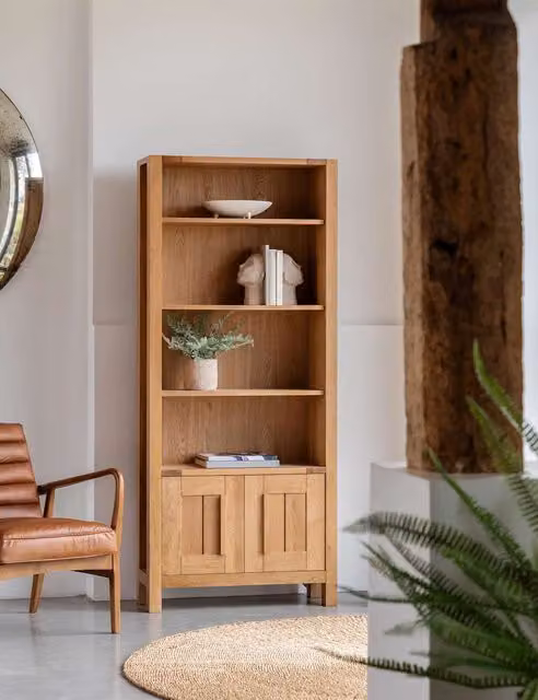 Gallery Direct Sonoma Bookcase in Oak Brown