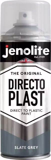 Jenolite Opaque High Gloss Weatherproof Plastic Paint in Grey, 3 l