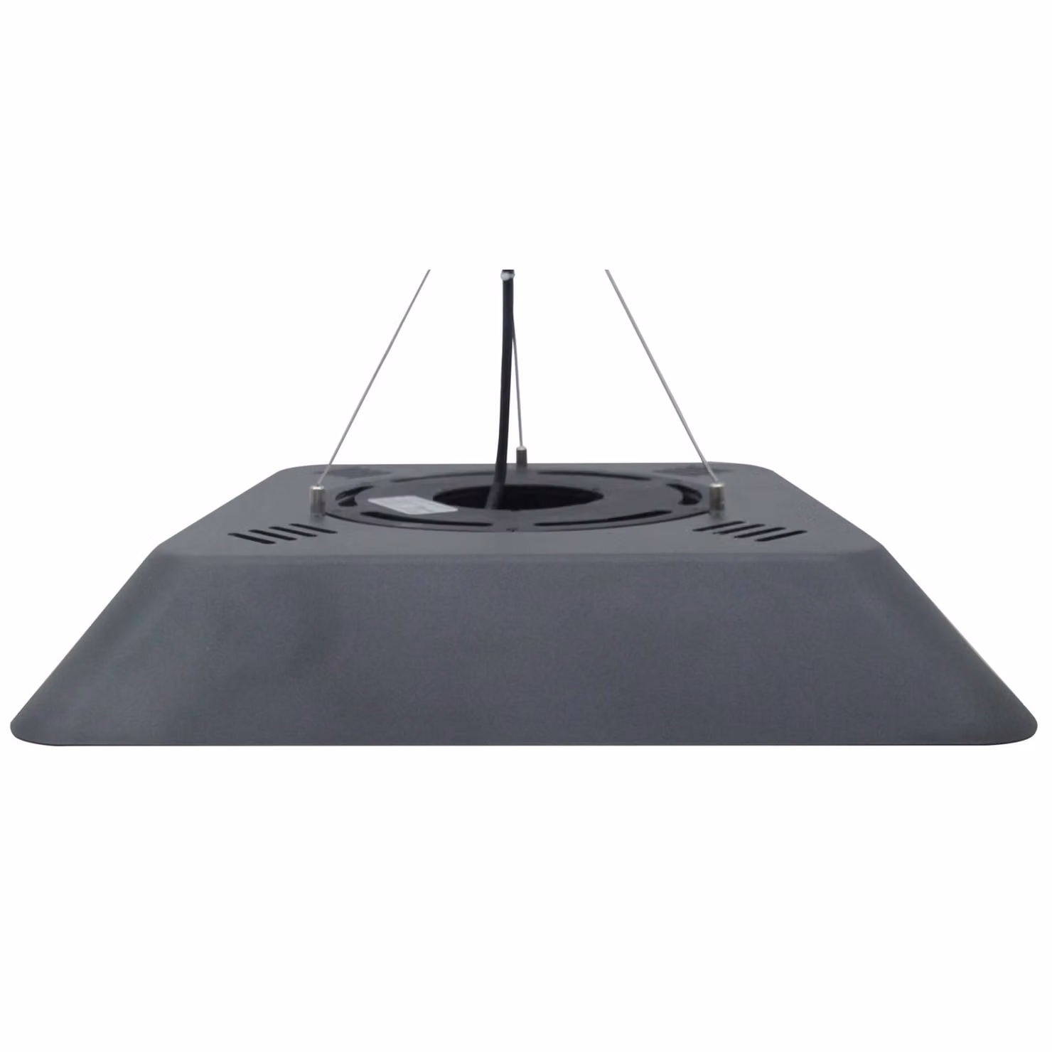 Outsunny 2000W Electric Ceiling Mounted Halogen Patio Heater with Remote Control in Black Aluminium – 8