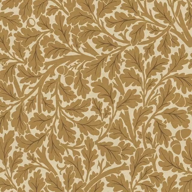 House of Hackney Auric Gold Botanical Floral Art Nouveau Wallpaper Roll