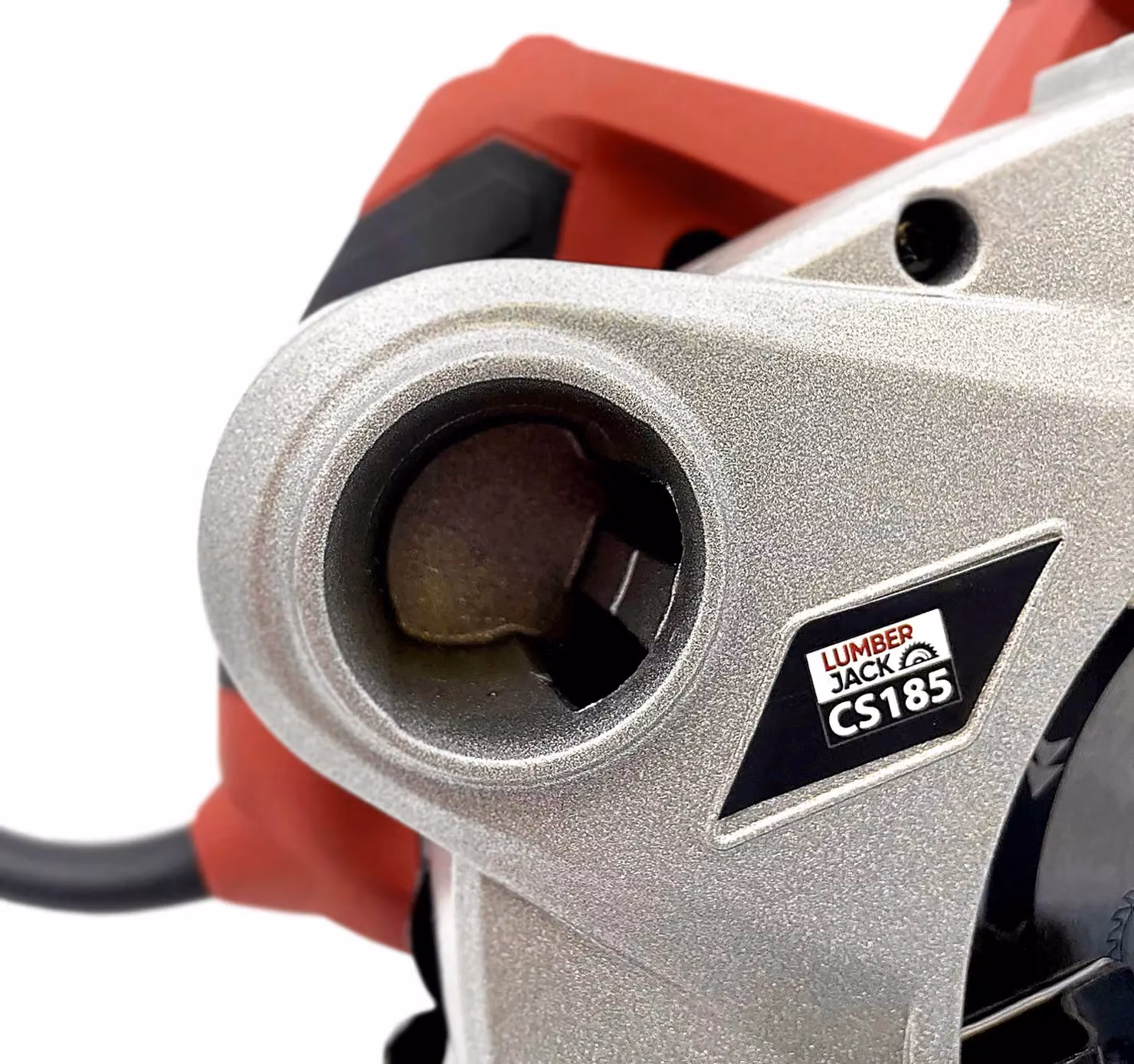 Lumberjack 185mm Multi-Purpose Circular Saw with 1400W Motor in Red – 4