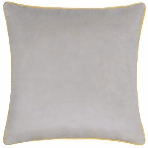 Furn Meridian Grey Velvet Square Cushion, W/D/H: 45 x 45 x 45 cm – 1