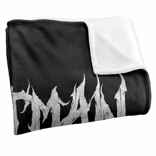 LOGOVISION Batman Evil Dark Knight Band Super Soft Fleece Throw Blanket, Multicolour, W: 91 cm, D: 147 cm – 2