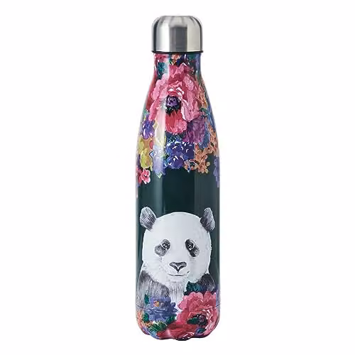 Mikasa Wild at Heart Multicolour Vacuum Insulated Stainless Steel Water Bottle, 500 ml
