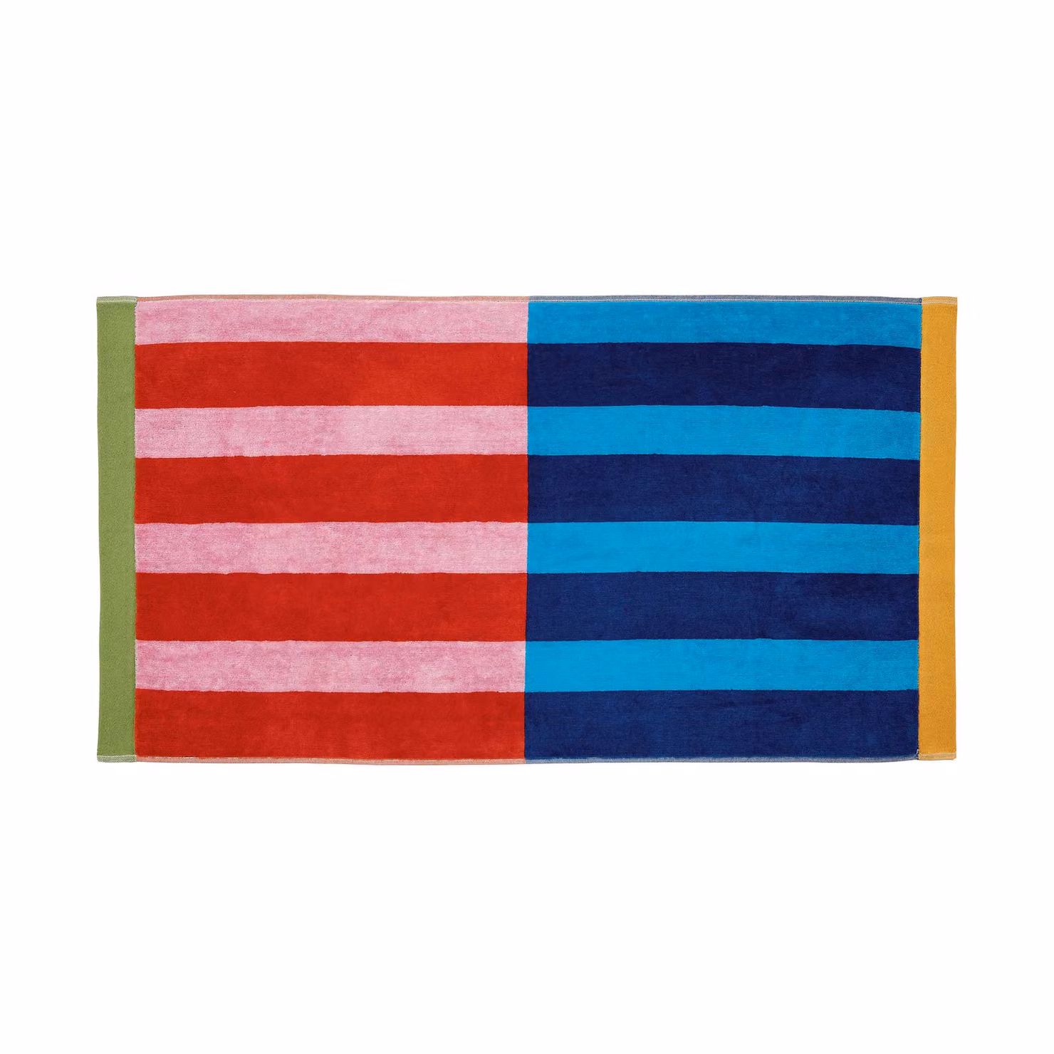 Harlequin Picnic Multicolour Striped Cotton Bath Mat – 4