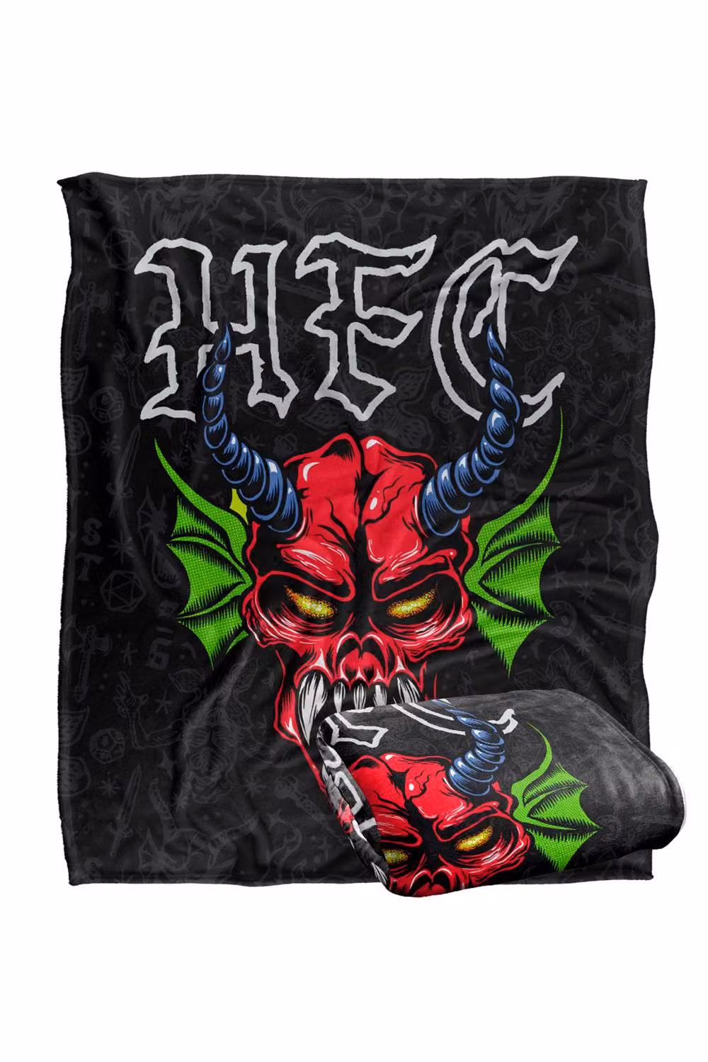 Stranger Things HFC Silky Touch Super Soft Fluffy Throw Blanket, Multicolour, W: 152 cm, D: 127 cm – 2